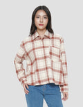 CONNEXION CHECK FIT KEMEJA WANITA