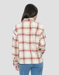 CONNEXION CHECK FIT KEMEJA WANITA