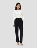 CONNEXION BACK RUBBER TWILL CELANA PANJANG WANITA