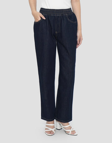 CONNEXION JEANS DRAWSTRING CELANA JOGGER WANITA