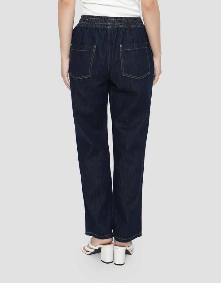 CONNEXION JEANS DRAWSTRING CELANA JOGGER WANITA