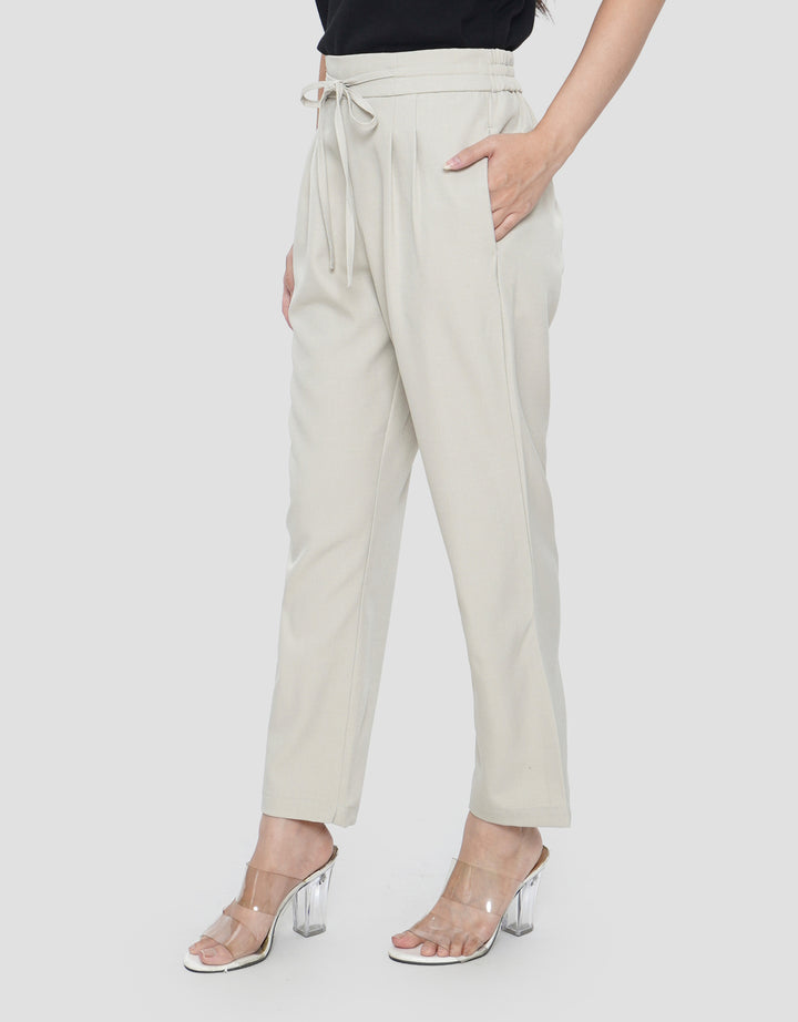 CONNEXION TAPPERED PLEATED CELANA PANJANG WANITA