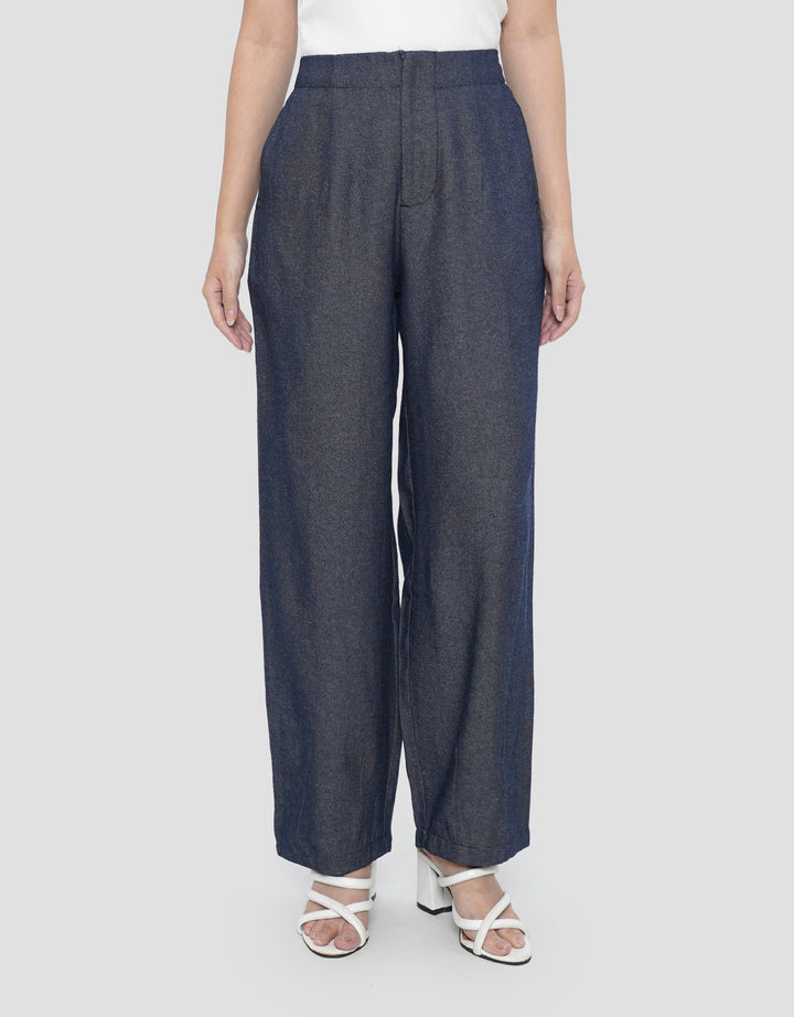 CONNEXION ELASTIC CLEAN BARREL JEANS CELANA WANITA