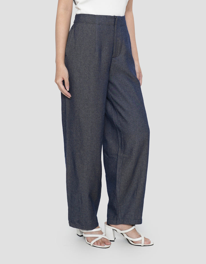 CONNEXION ELASTIC CLEAN BARREL JEANS CELANA WANITA