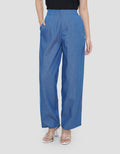 CONNEXION ELASTIC CLEAN BARREL JEANS CELANA WANITA