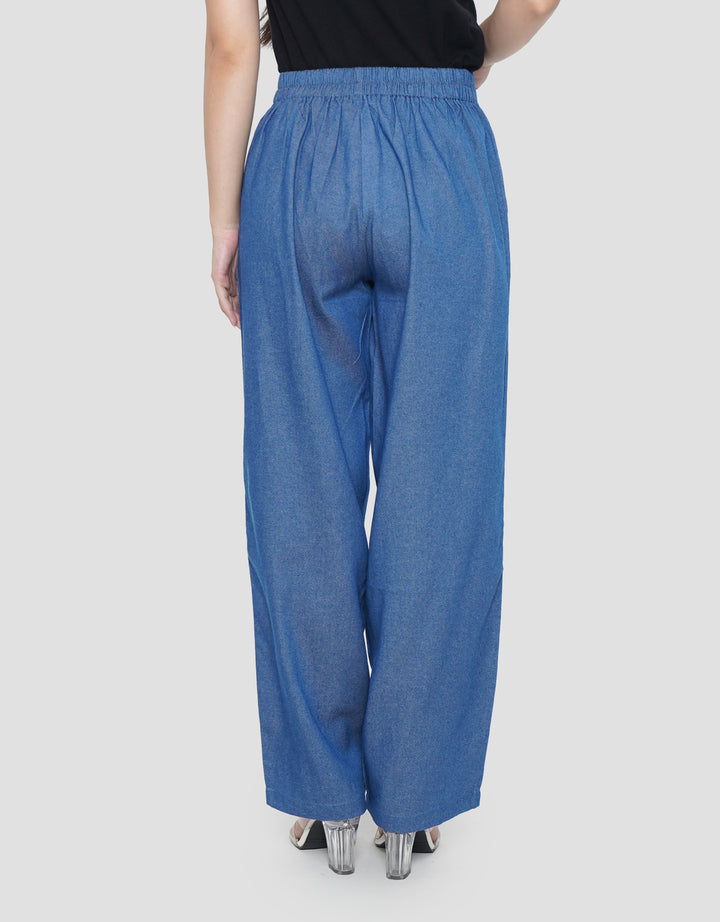 CONNEXION ELASTIC CLEAN BARREL JEANS CELANA WANITA