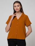 Connexion Resort Collar Kemeja Wanita