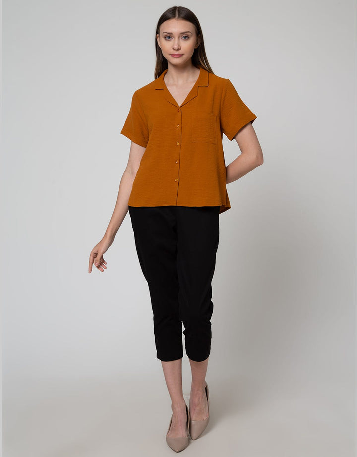 Connexion Resort Collar Kemeja Wanita
