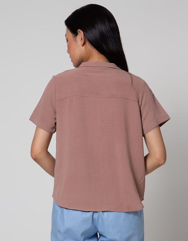 Connexion Resort Collar Kemeja Wanita