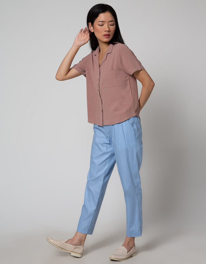 Connexion Resort Collar Kemeja Wanita