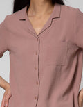 Connexion Resort Collar Kemeja Wanita