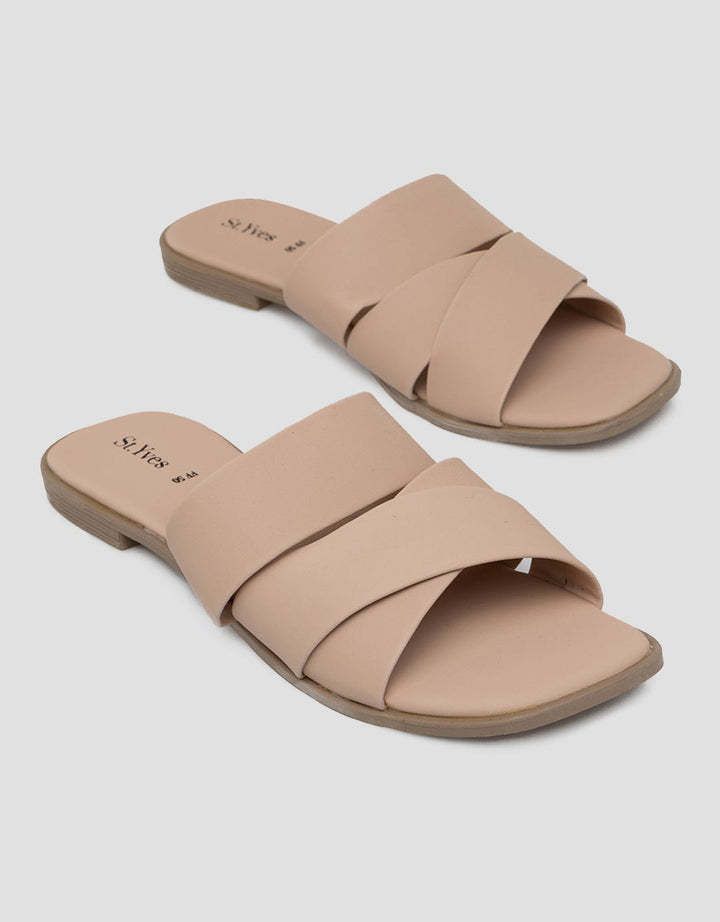 St.Yves Multi Strap Slipper Sandals Woman