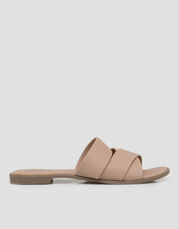 St.Yves Multi Strap Slipper Sandals Woman