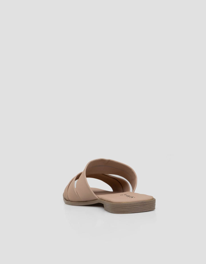 St.Yves Multi Strap Slipper Sandals Woman