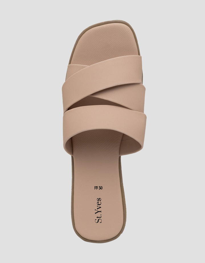 St.Yves Multi Strap Slipper Sandals Woman