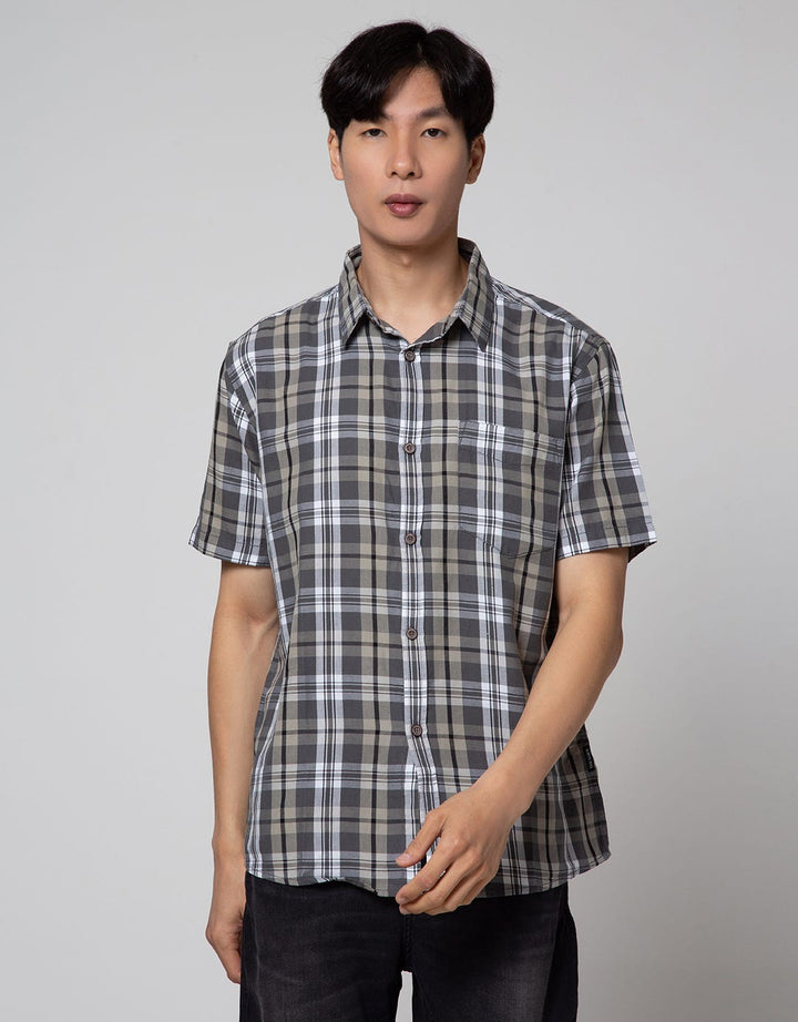 Gab's Kemeja Lengan Pendek Checks