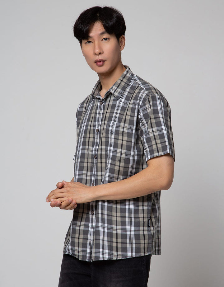 Gab's Kemeja Lengan Pendek Checks