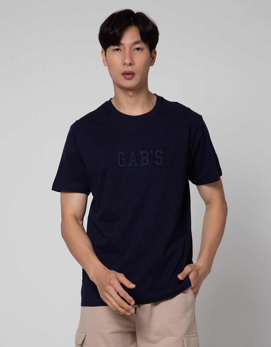 GAB'S T-Shirt Lengan Pendek Print Logo