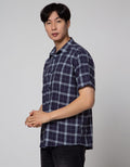 Gab's Kemeja Lengan Pendek Plaid Look