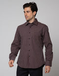 Johnwin Vertical Stripe Men's Formal Shirt
