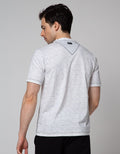 Johnwin Dotted Slash Kaos Casual Pria
