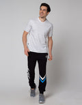Johnwin Dotted Slash Kaos Casual Pria