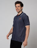 Johnwin Side Logo Polo Shirt Pria