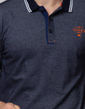 Johnwin Side Logo Polo Shirt Pria