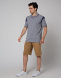Johnwin Shoulder Block Polo Shirt Men