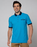 Johnwin Side Logo Polo Shirt Pria
