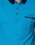 Johnwin Side Logo Polo Shirt Pria