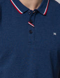 Johnwin Side Logo Polo Shirt Men