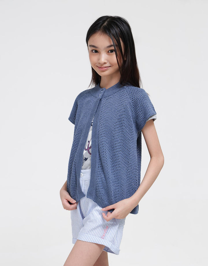 Cardinal Kids Girl Rayar Cardigan