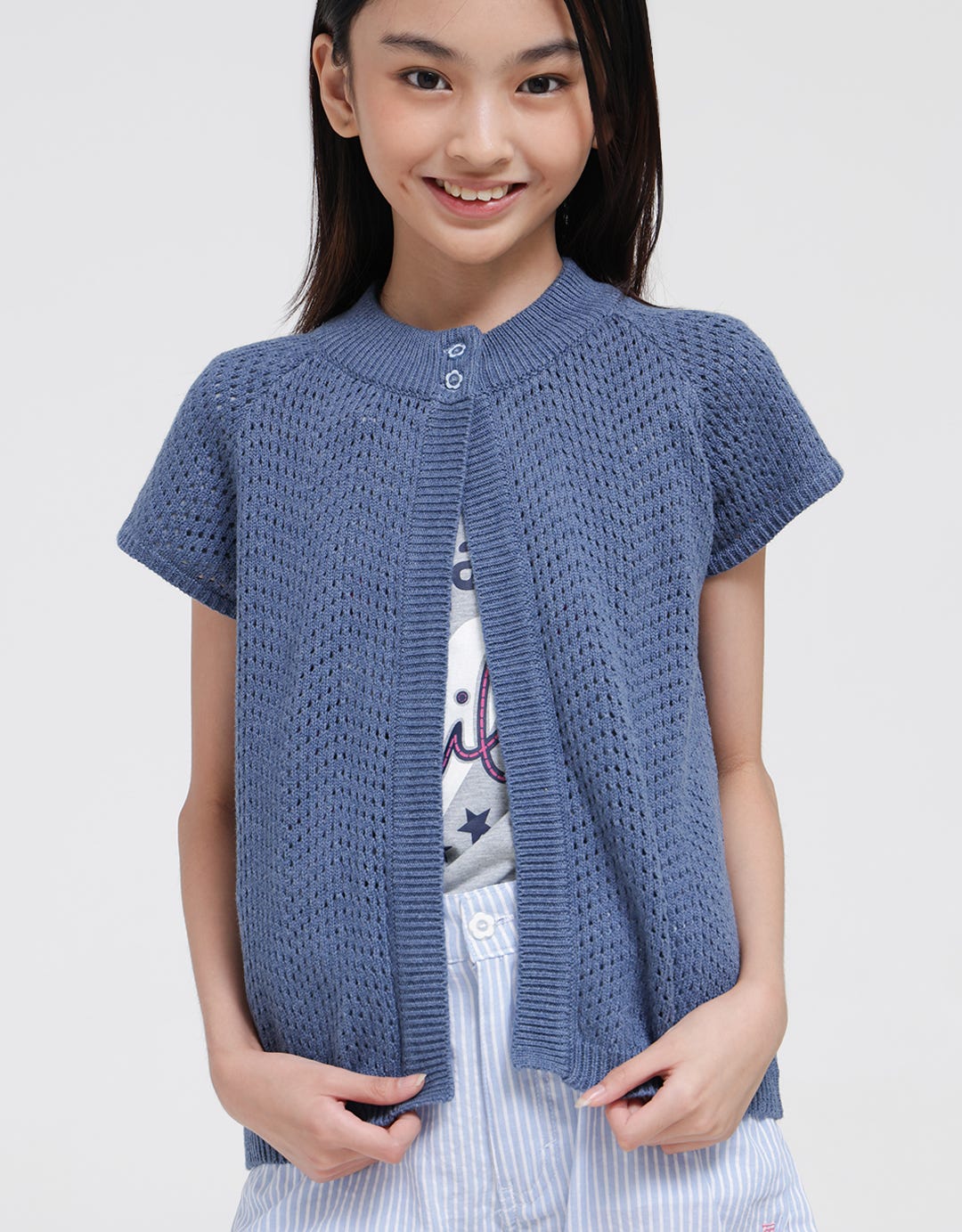 Cardinal Kids Girl Rayar Cardigan