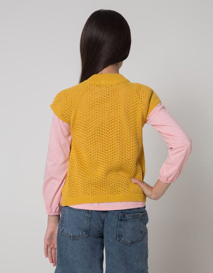 Cardinal Kids Girl Rayar4 Cardigan
