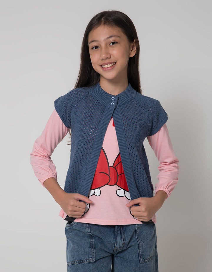 Cardinal Kids Girl Rayar3 Cardigan