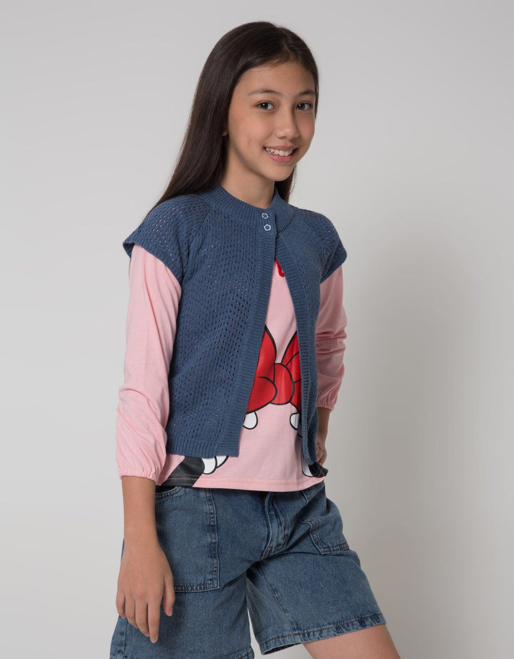 Cardinal Kids Girl Rayar3 Cardigan