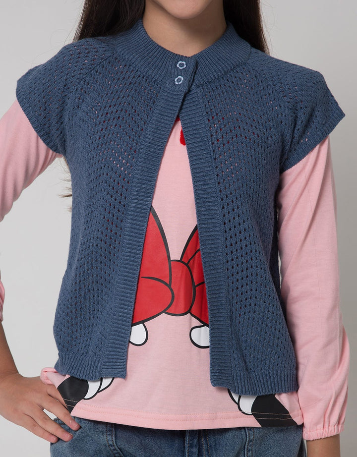 Cardinal Kids Girl Rayar3 Cardigan