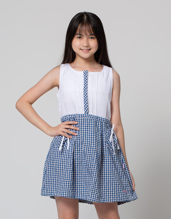 Cardinal Kids Girl Dress Girls Print Gingham 