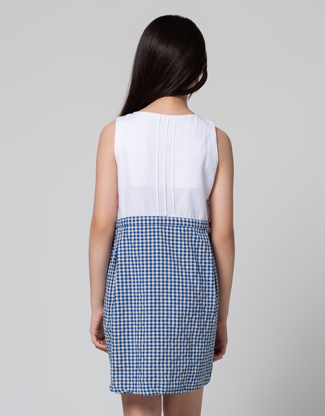 Cardinal Kids Girl Dress Anak Perempuan Print Gingham