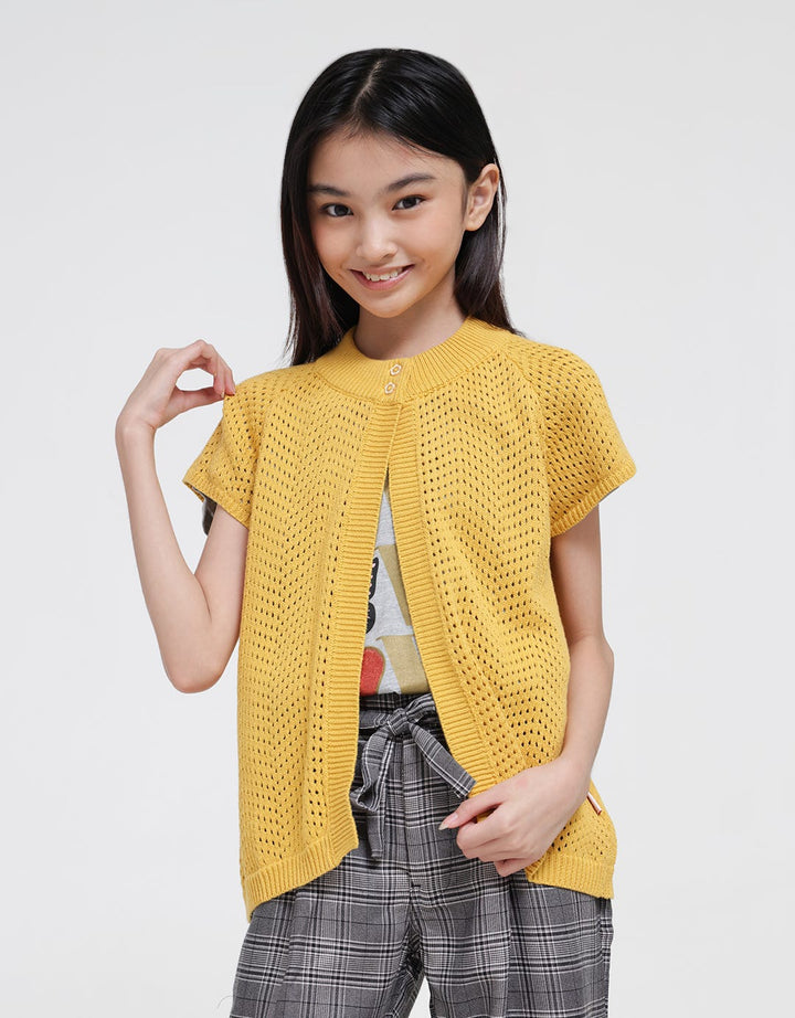 Cardinal Kids Girl Rayar Cardigan