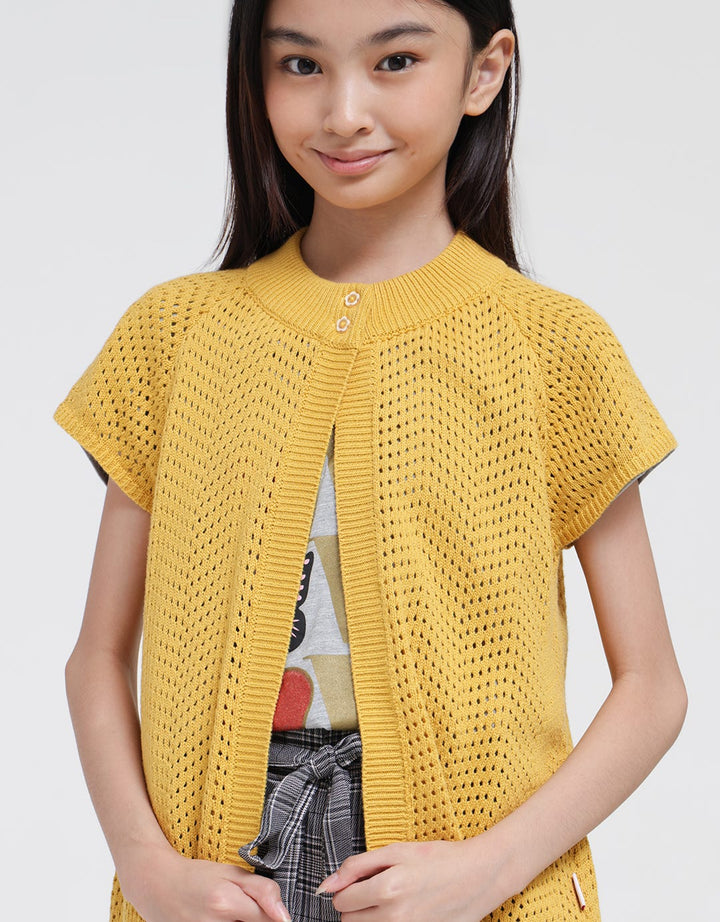 Cardinal Kids Girl Rayar Cardigan