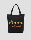 SUKO THE SIMPSONS PRINT FAMILY TOTE BAG