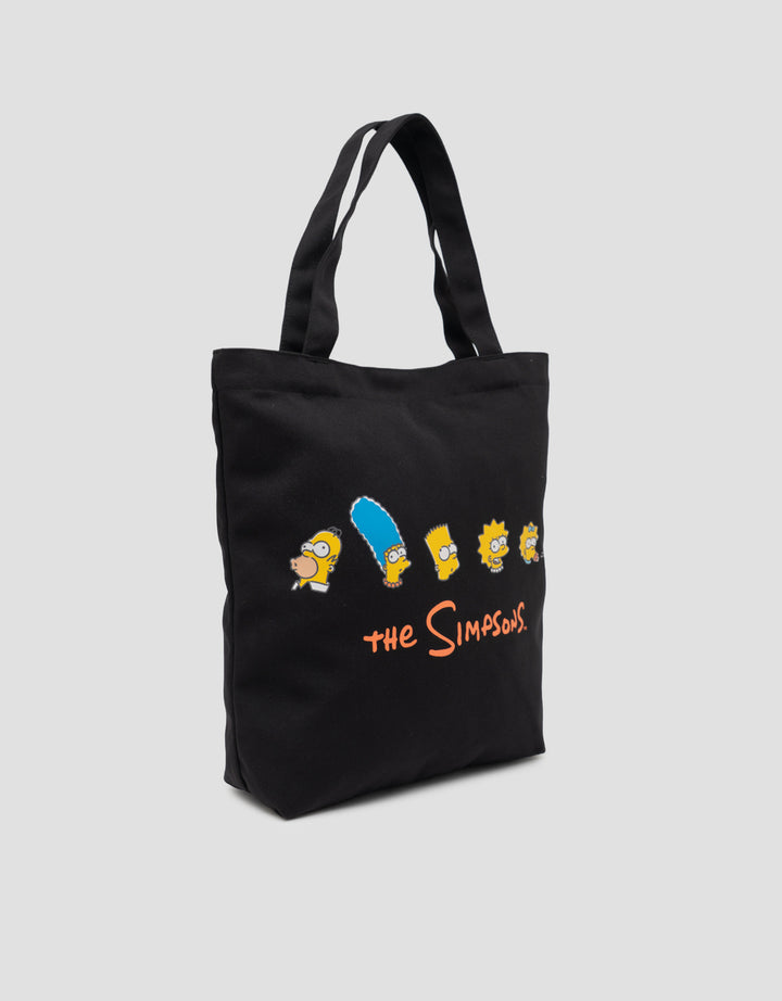 SUKO THE SIMPSONS PRINT FAMILY TOTE BAG