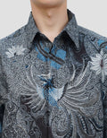 ARJUNA WEDA MANUK KEMBANG KEMEJA REGULAR FIT BATIK PRIA