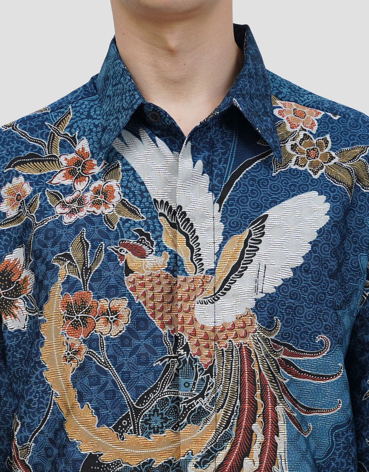 ARJUNA WEDA MANUK KEMBANG 2 KEMEJA REGULAR FIT BATIK PRIA