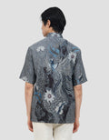 ARJUNA WEDA MANUK KEMBANG HEM REGULAR FIT BATIK PRIA