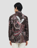 ARJUNA WEDA MANUK KEMBANG 2 KEMEJA REGULAR FIT BATIK PRIA