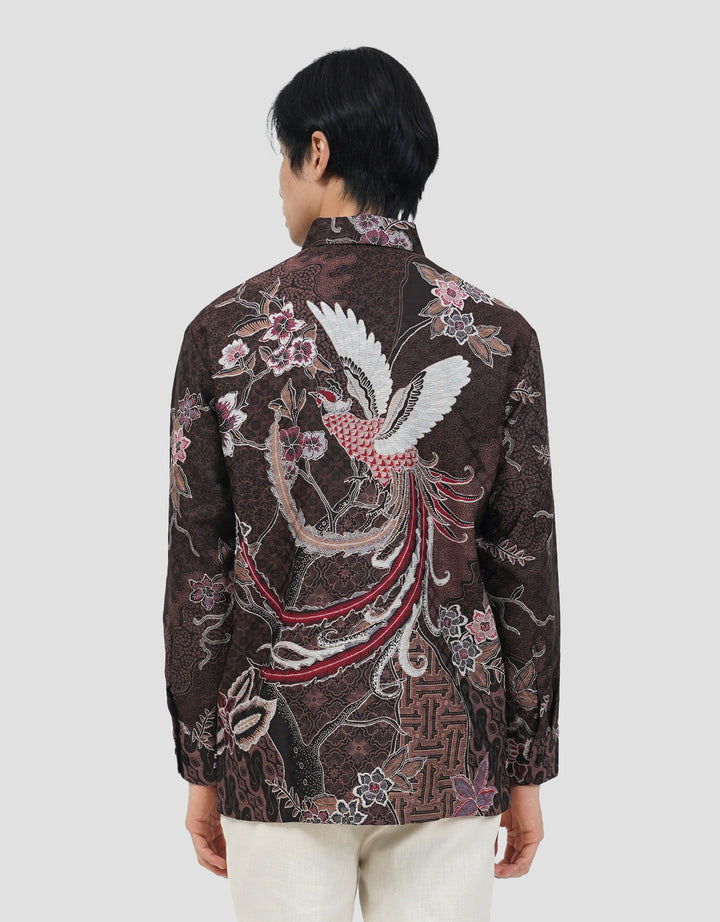 ARJUNA WEDA MANUK KEMBANG 2 KEMEJA REGULAR FIT BATIK PRIA