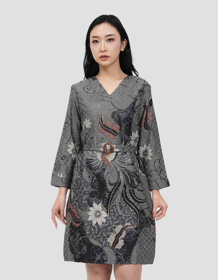 ARJUNA WEDA MANUK KEMBANG SACKDRESS BATIK WANITA